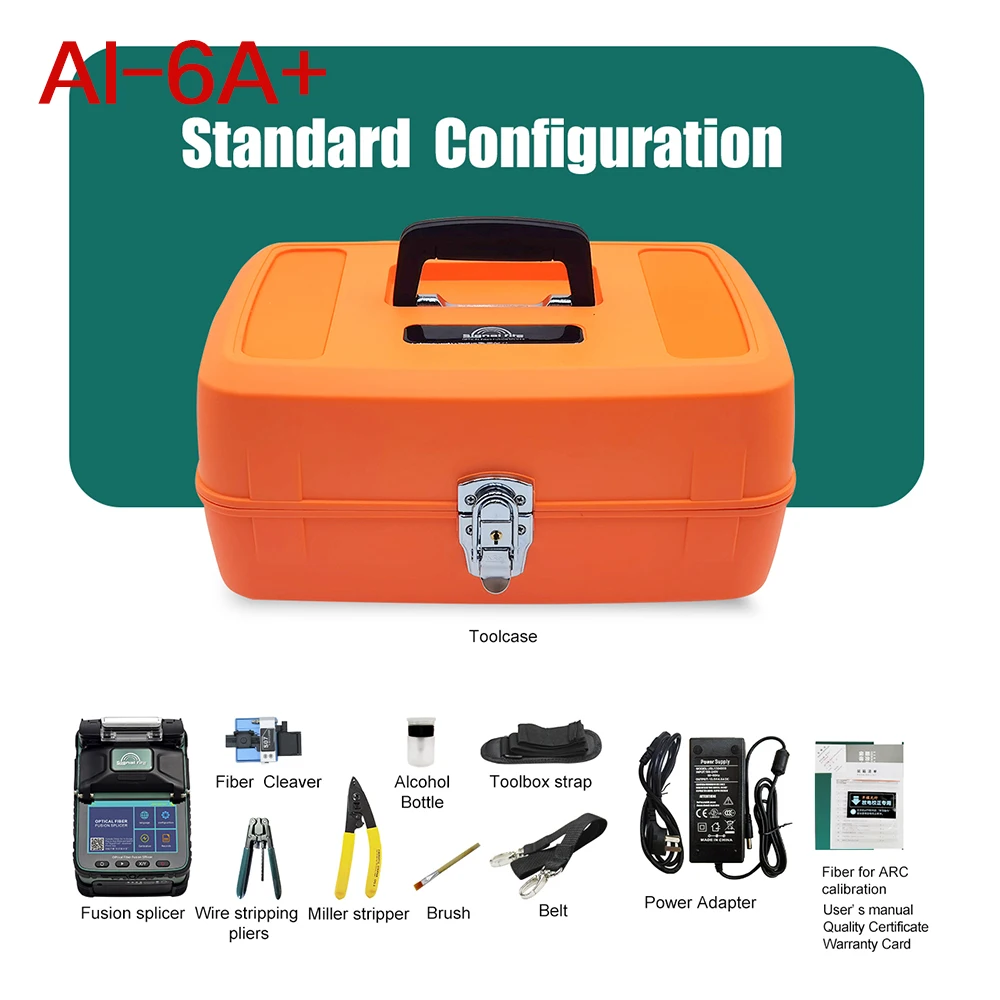 Signalfire AI-9 AI-6A+ AI-6C+ AI-5 Pro AI-20 AI-30 AI-12 Automatic Fiber Optic Splicing Machine Optical Fiber Fusion Splicer - Image 10